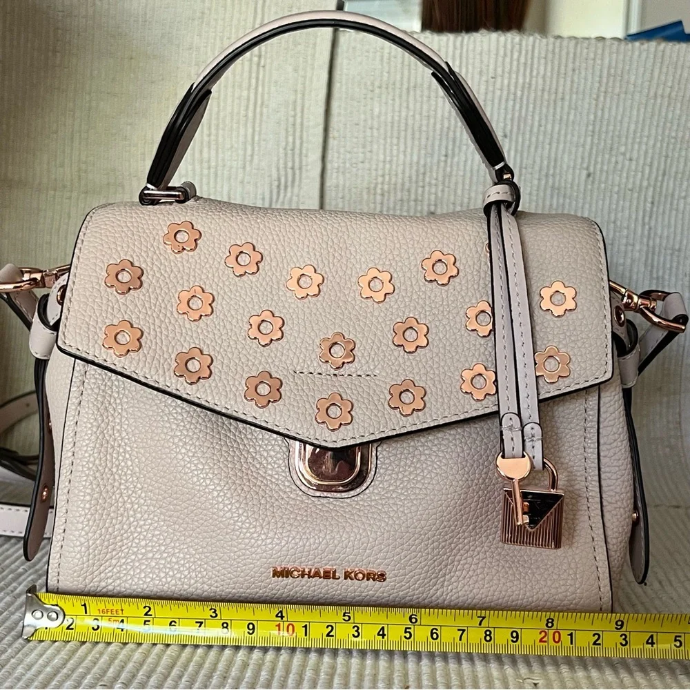 Michael Kors Bristol Pink Small Satchel - Picture 15 of 16